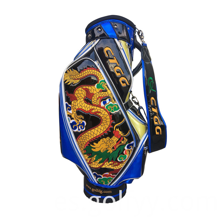 Bolsa de golf PU de 9 pulgadas 9 Inch PU Golf Bag
